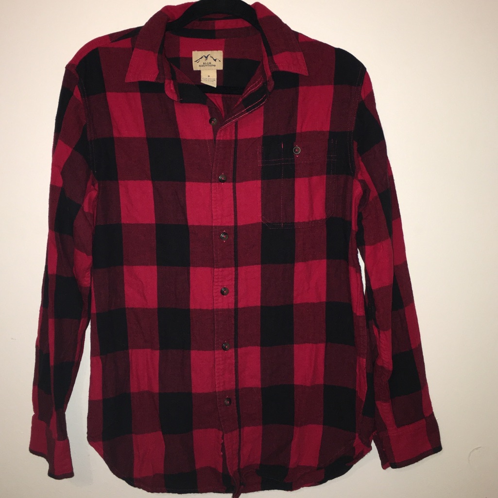 Plaid Button Down Top